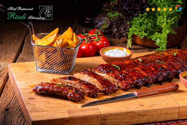 3-Gang-Menü mit Spareribs bei Barbecue-Weltmeisterin