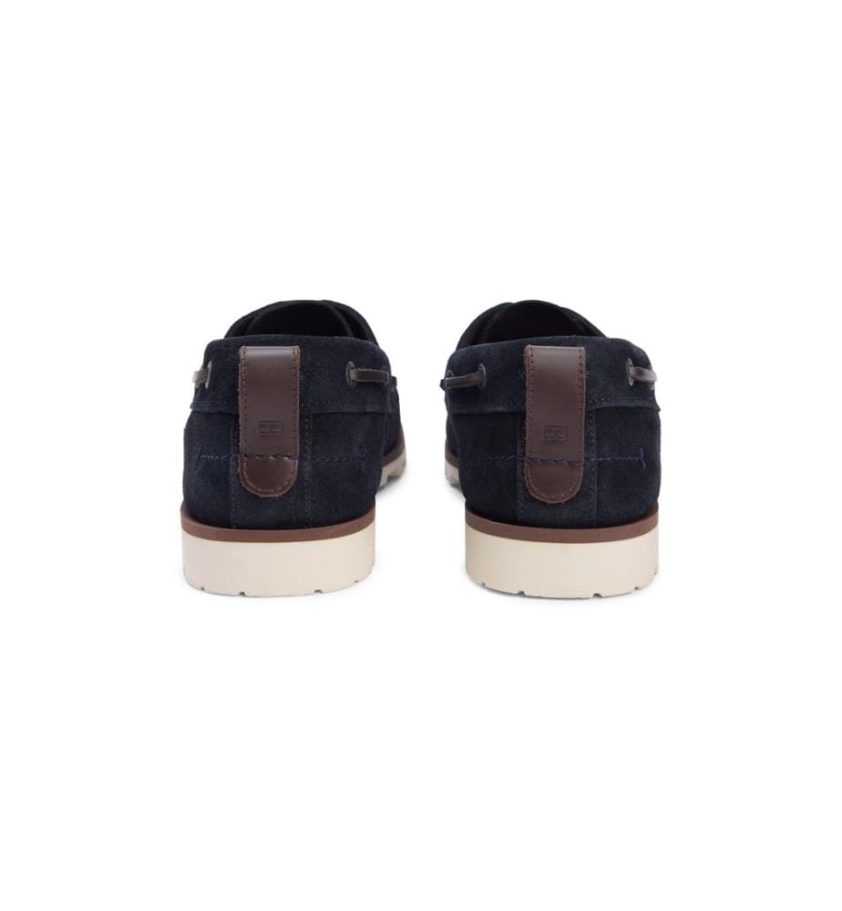 Light Sde Suede Loafers - Black
