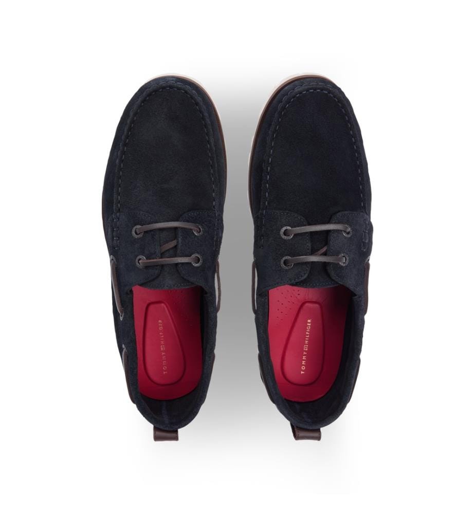 Light Sde Suede Loafers - Black