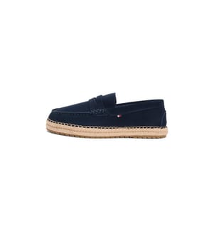 Espadrillas in pelle Flexible Hilfiger - Nero