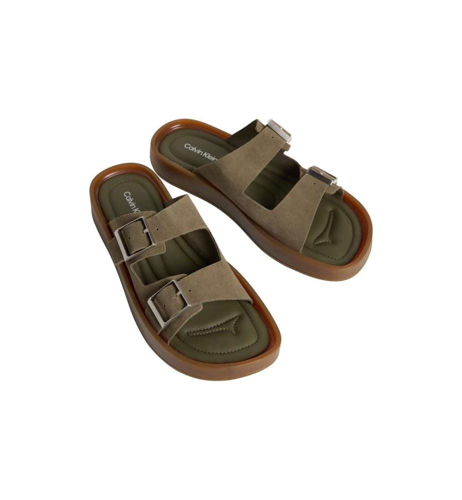 Ergon Double Bar Sandals - Khaki