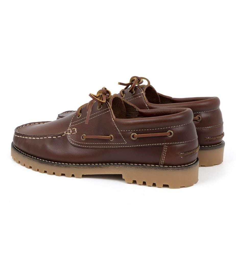Leather Boat Shoe - Light Brown