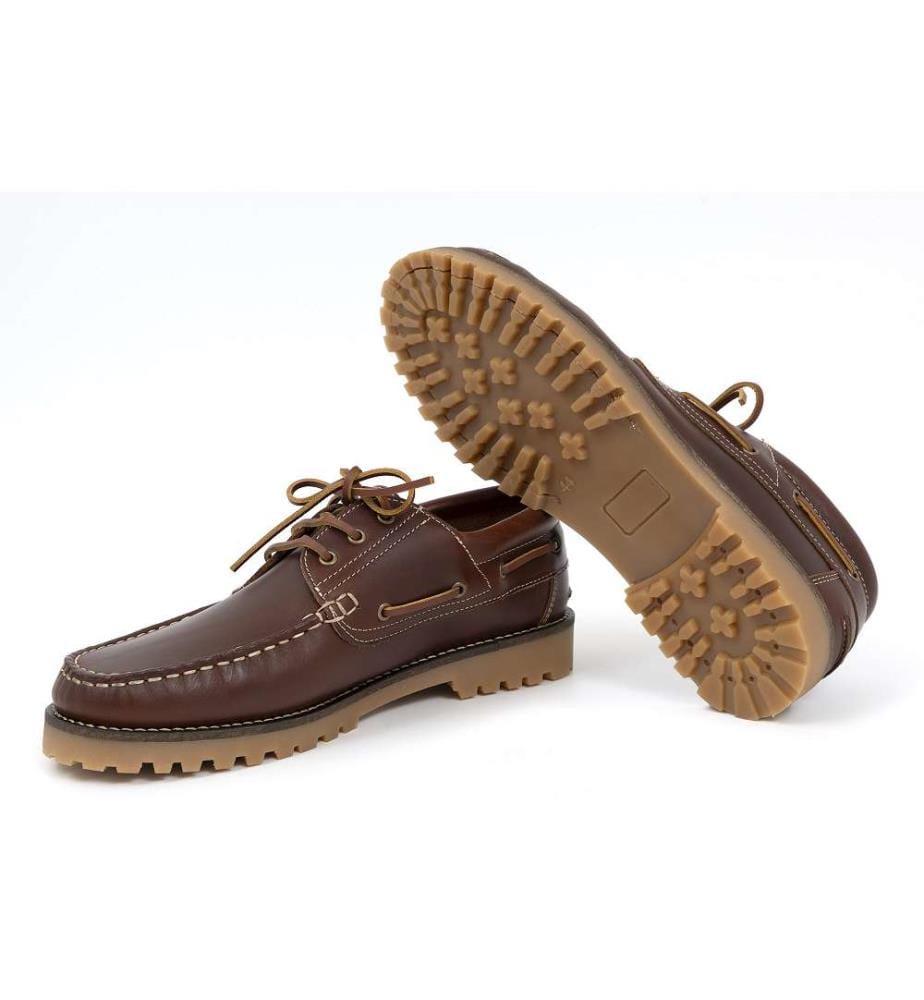 Leather Boat Shoe - Light Brown