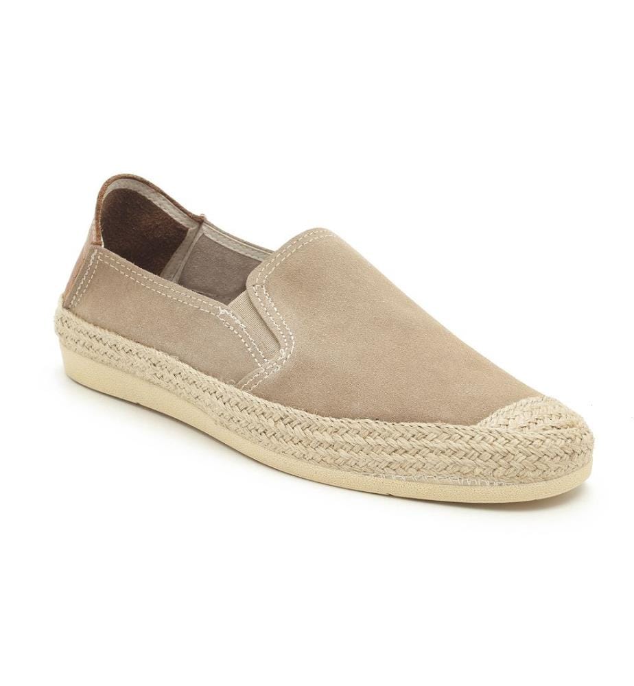 Leather Espadrilles - Beige