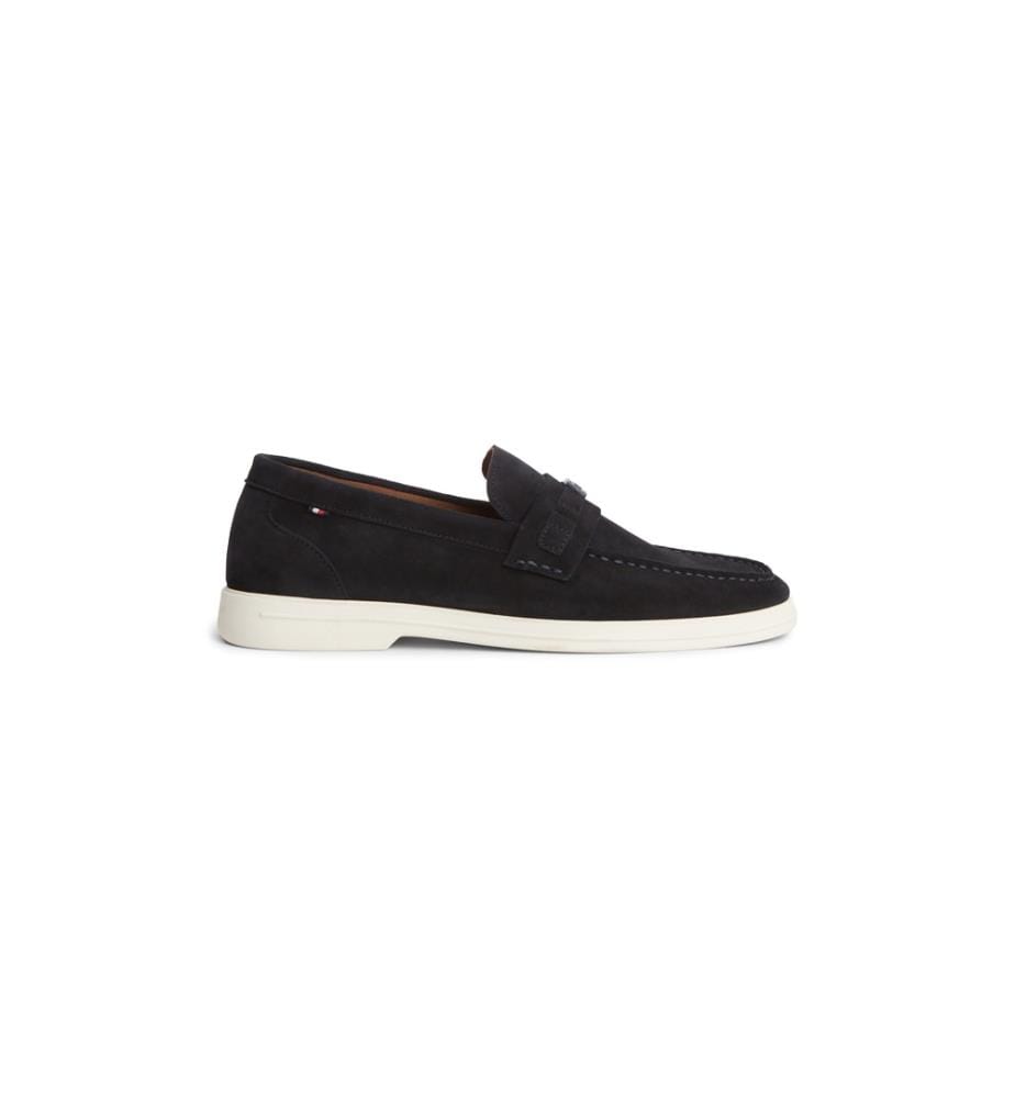Suede loafers - Navy