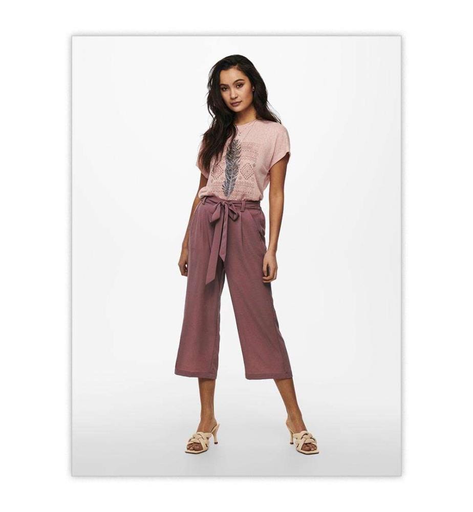 Pants Winner Palazzo - Burgundy