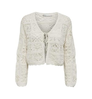 Strickjacke - Cloud Dancer