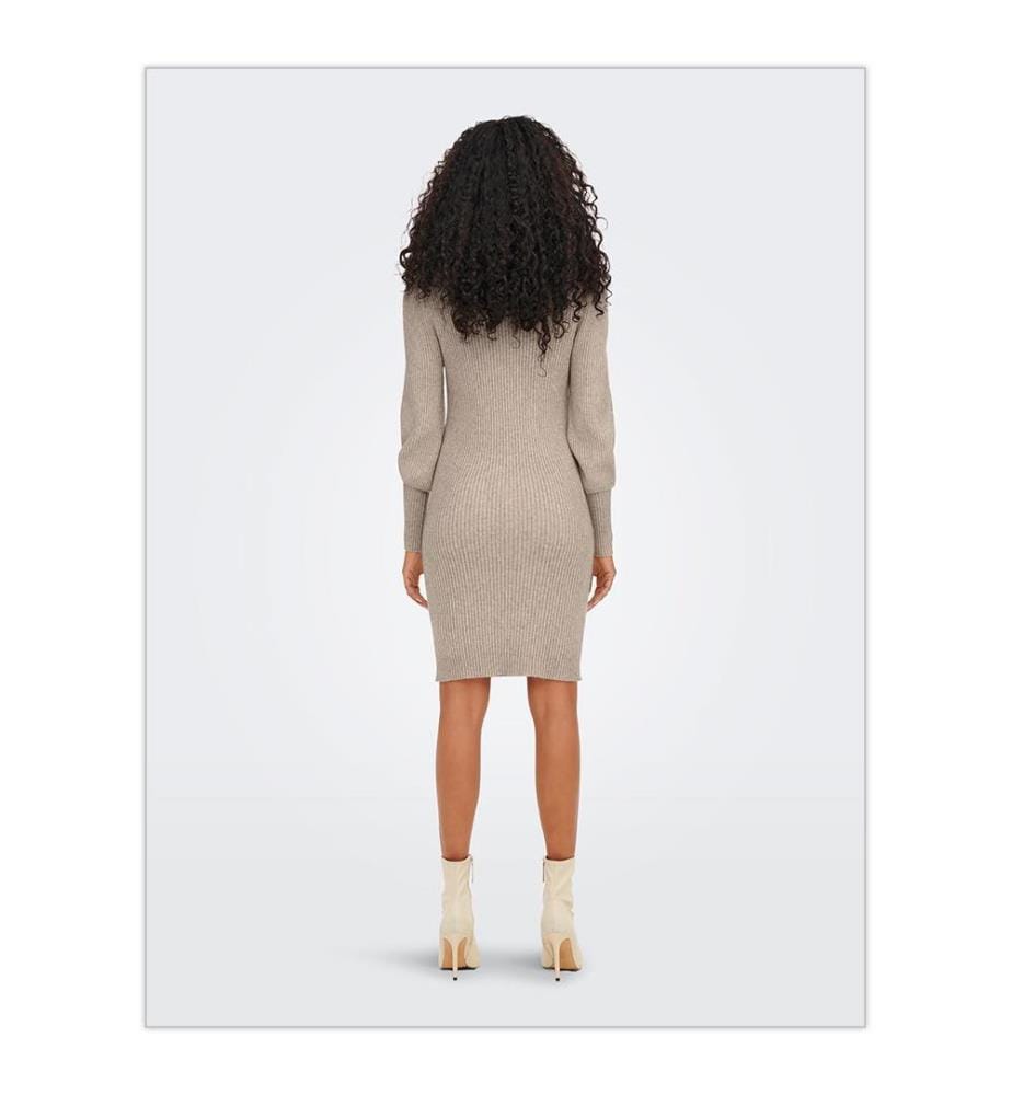 Langes Kleid - Braun