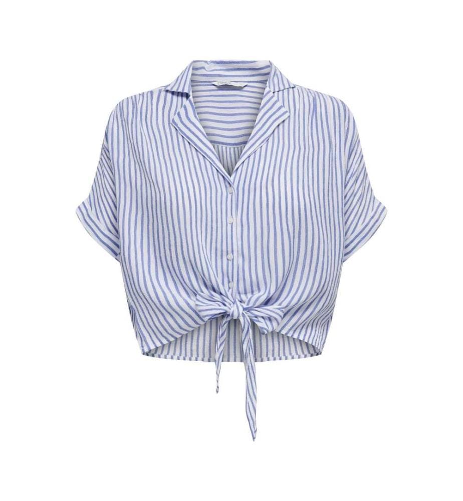 Hemd - Cloud Dancer Blue Stripes