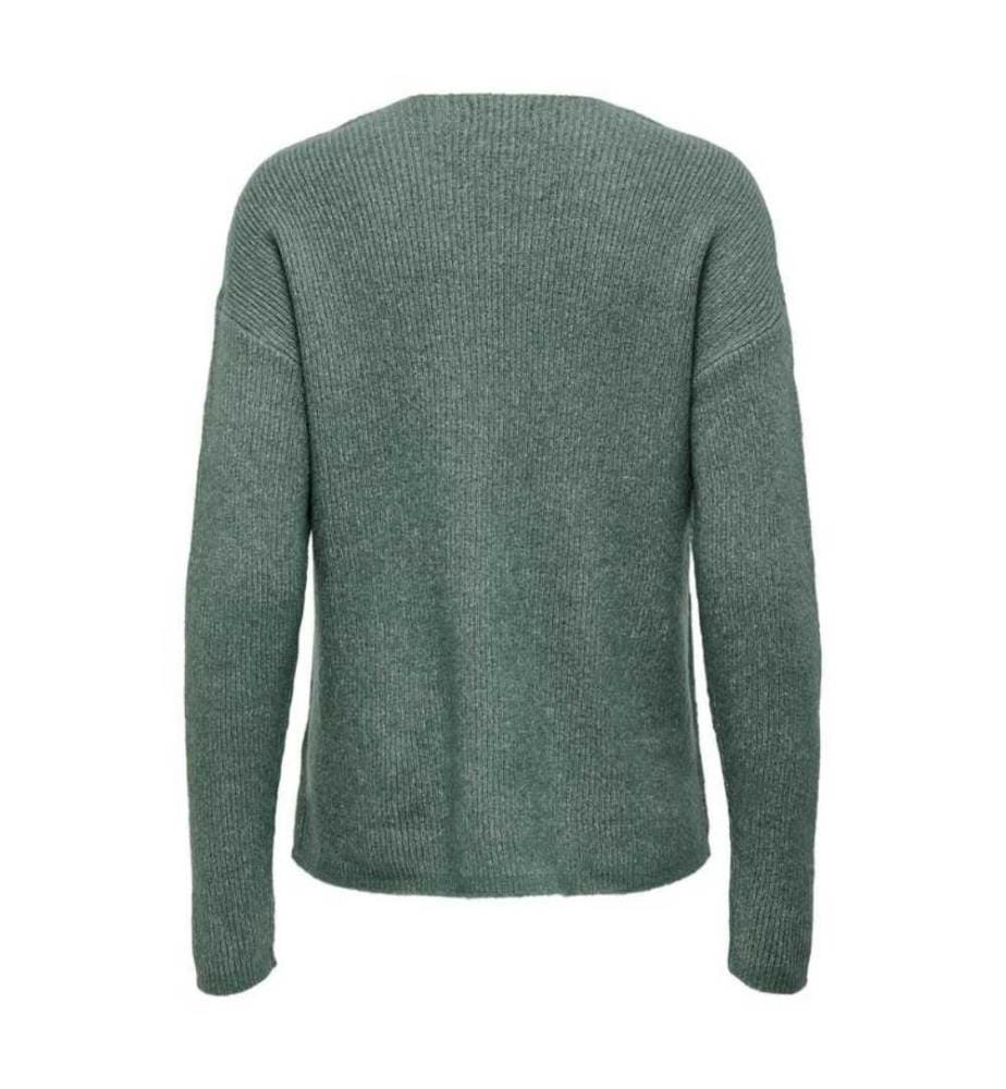Strickpullover - Grün