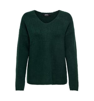 Strickpullover - Grün