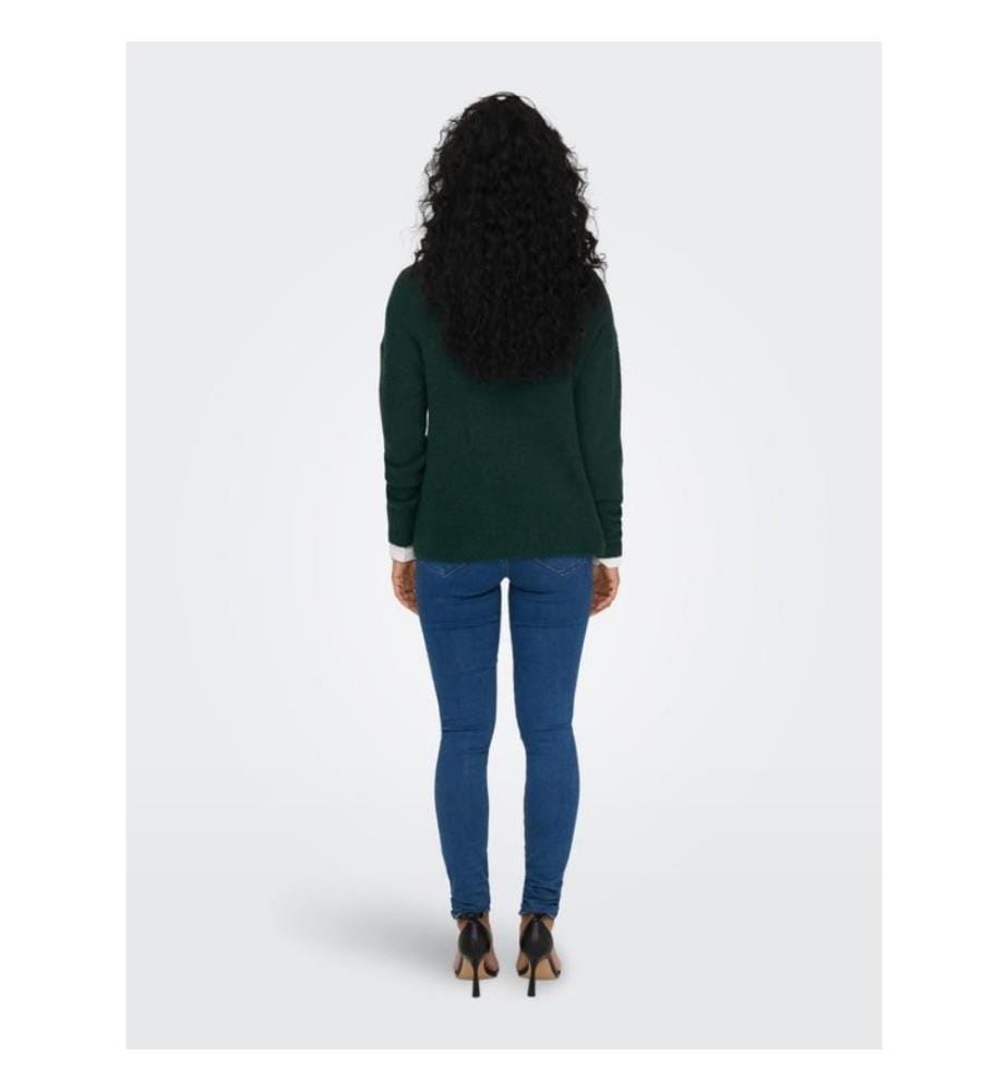 Strickpullover - Grün