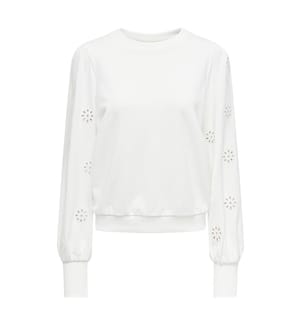 Sweatshirt - Weiss cloud dancer