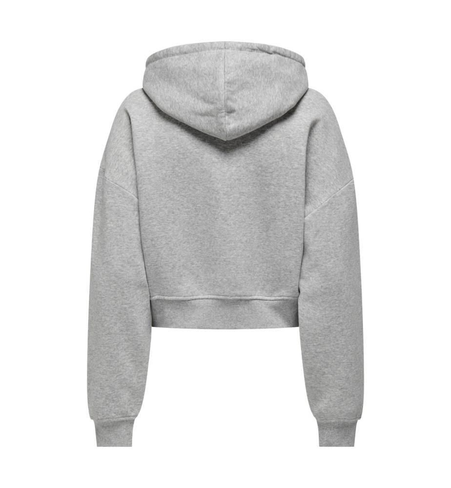 Sweatshirt - Hellgrau meliert
