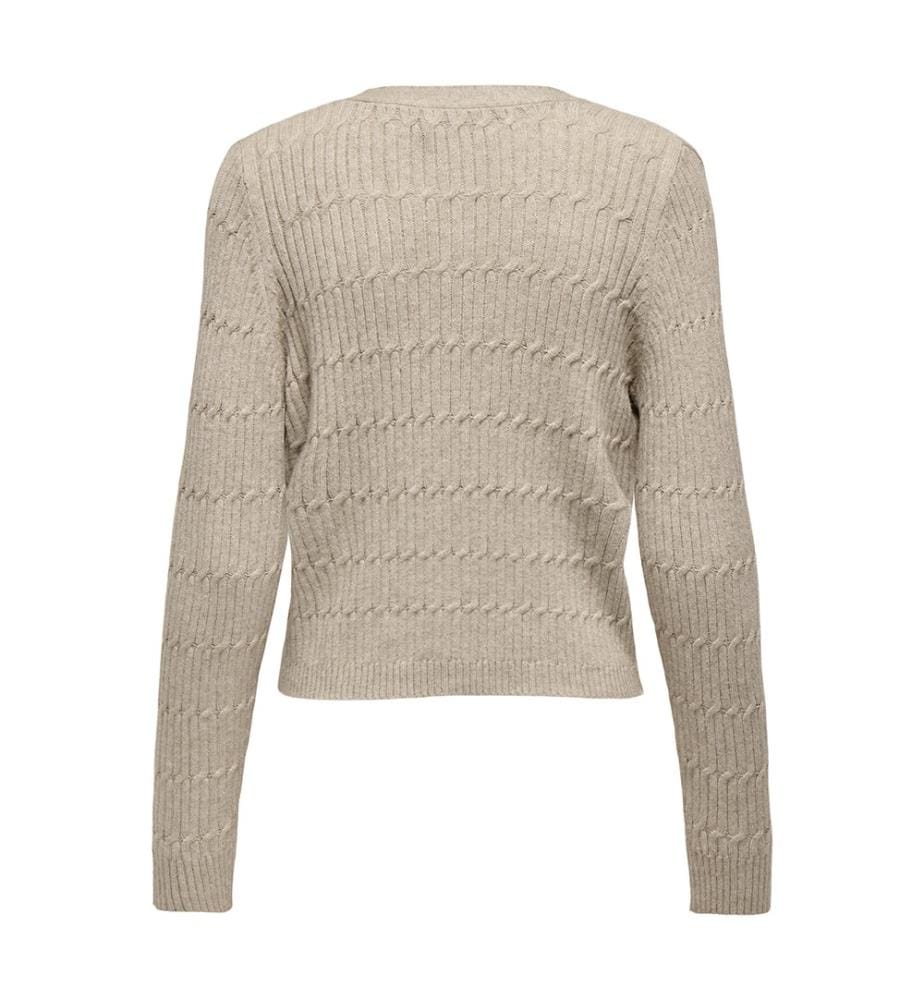 Strickjacke - Mocha Meringue W Melange