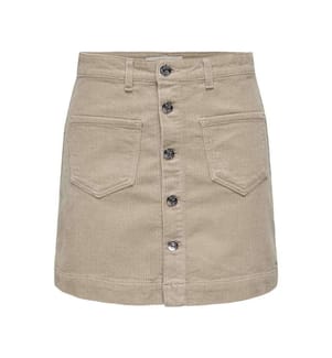 Kurzer Rock - Beige
