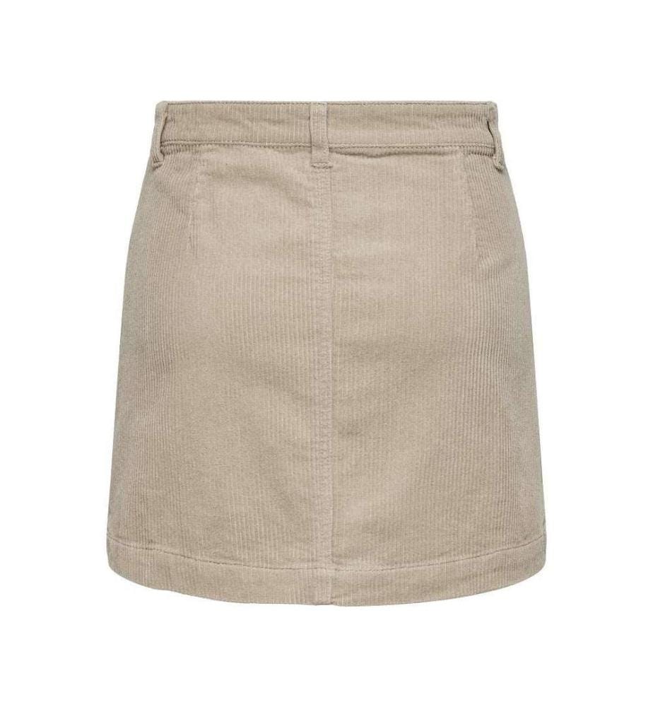 Kurzer Rock - Beige