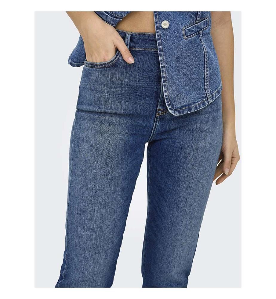 Jeans Emily Straight Fit - Medium Blue Denim