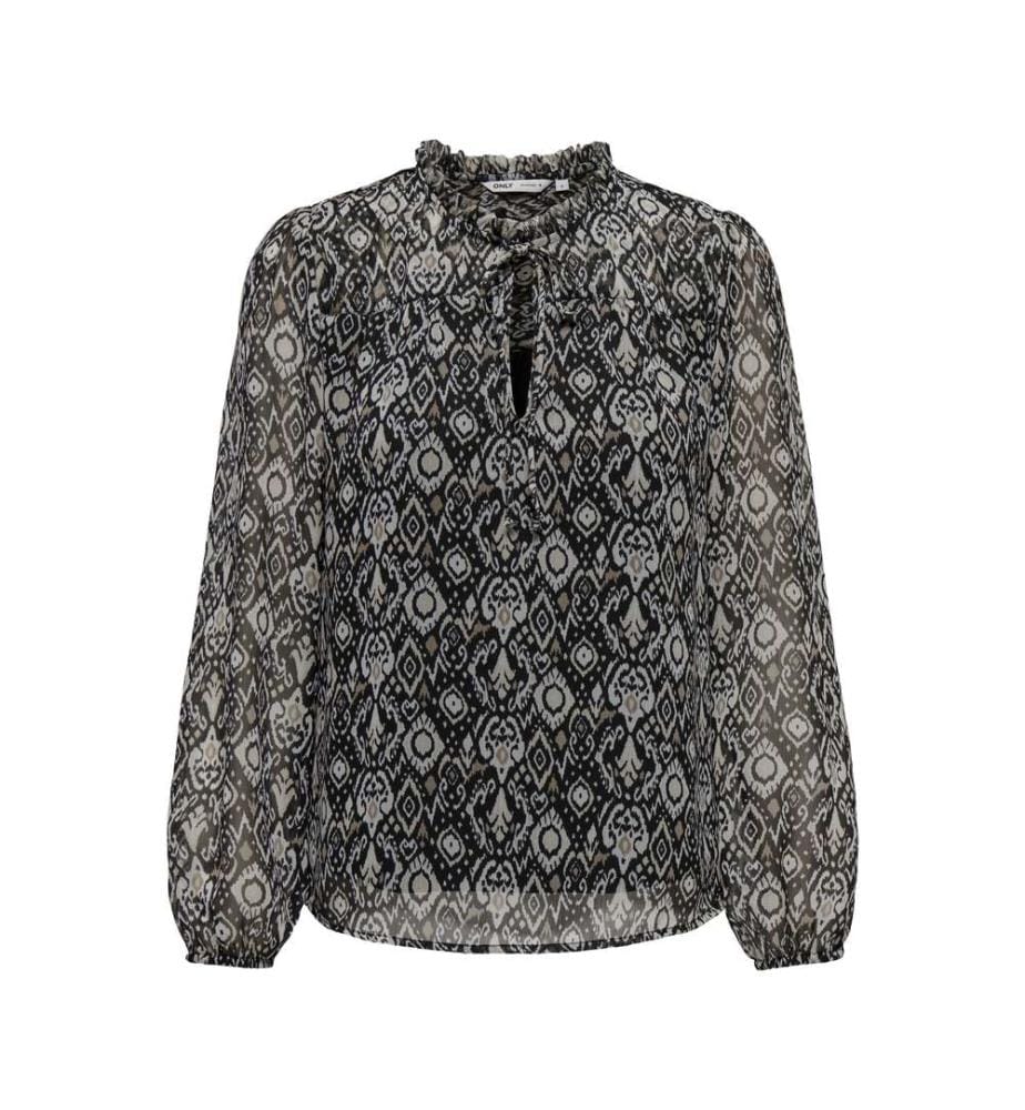 Top - Black Shana Grafic