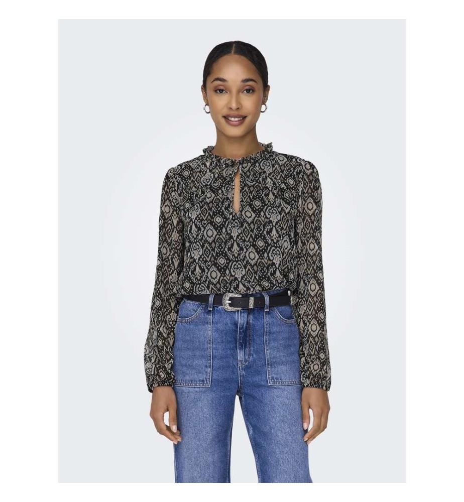Top - Black Shana Grafic