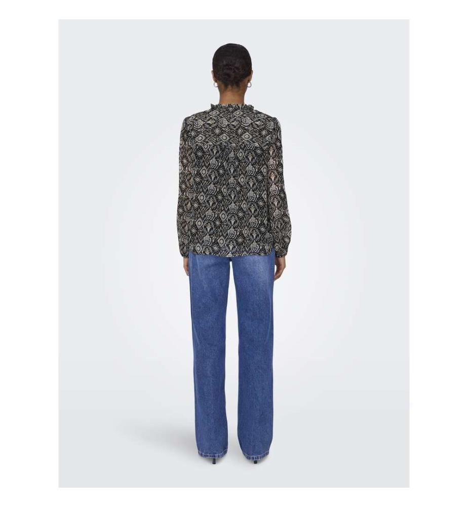Top - Black Shana Grafic