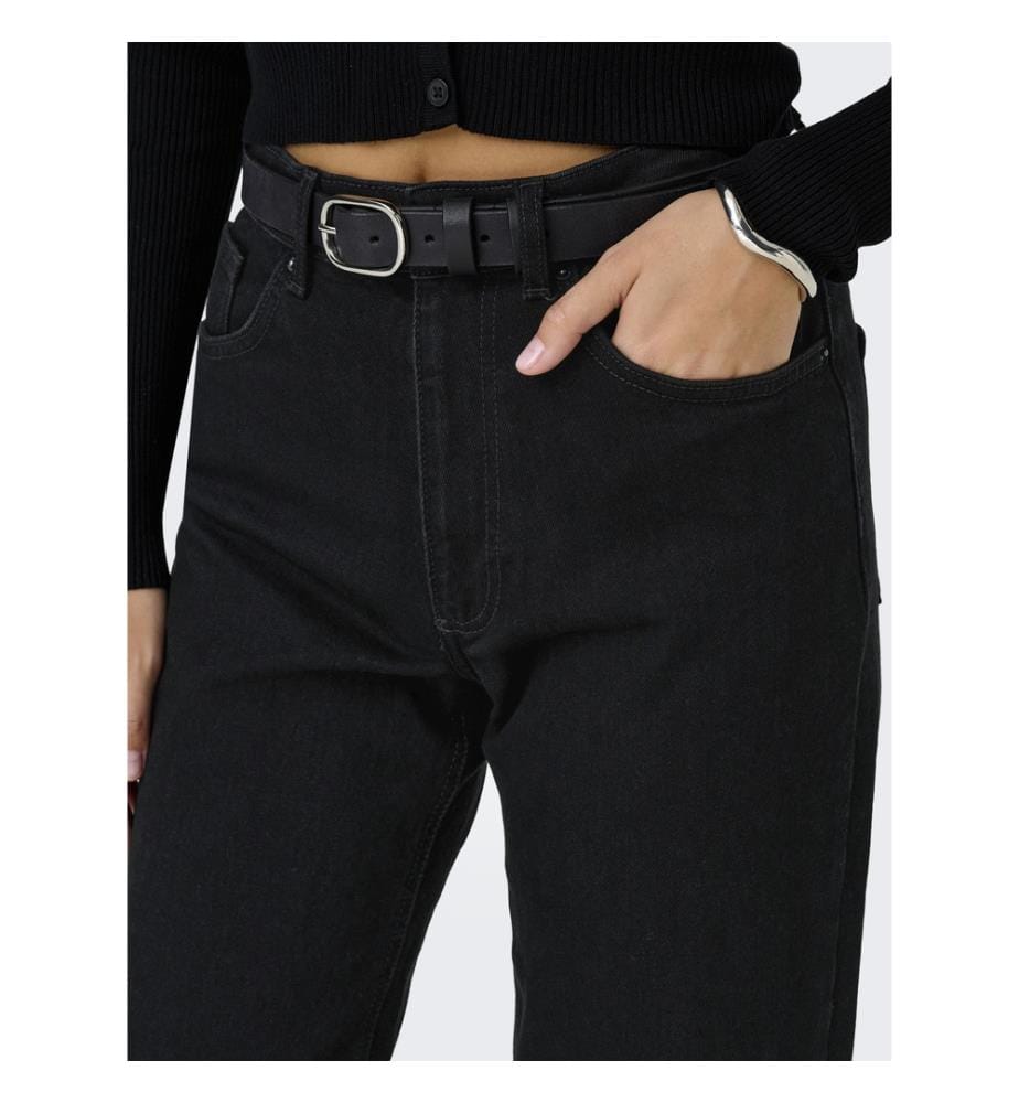 Jeans a zampa Juicy - Nero slavato","detected_source_language":"FR