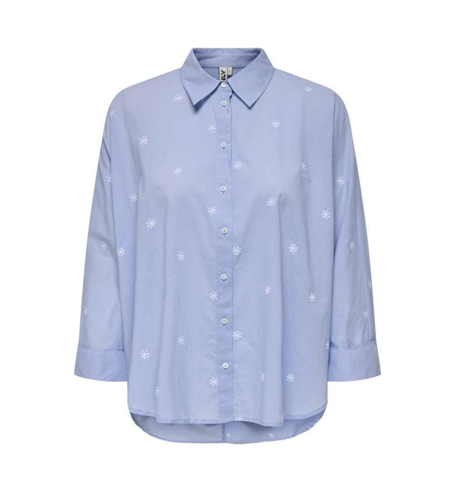 Camicia - Brunnera Blue Bright White Flowers