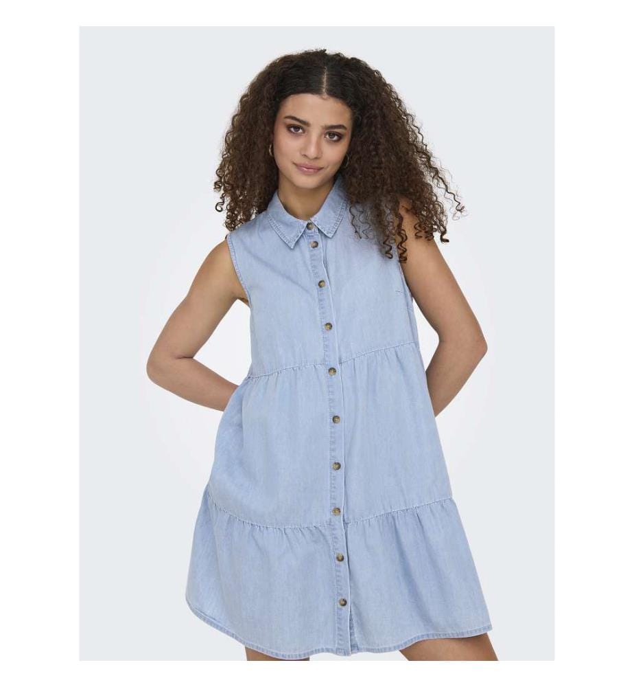 Kleid - Medium Blue Denim