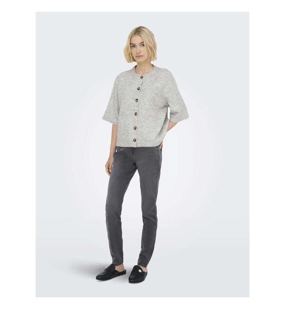 Strickjacke - Light & Grey & Melange