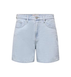 Shorts - Light Blue Bleached Denim