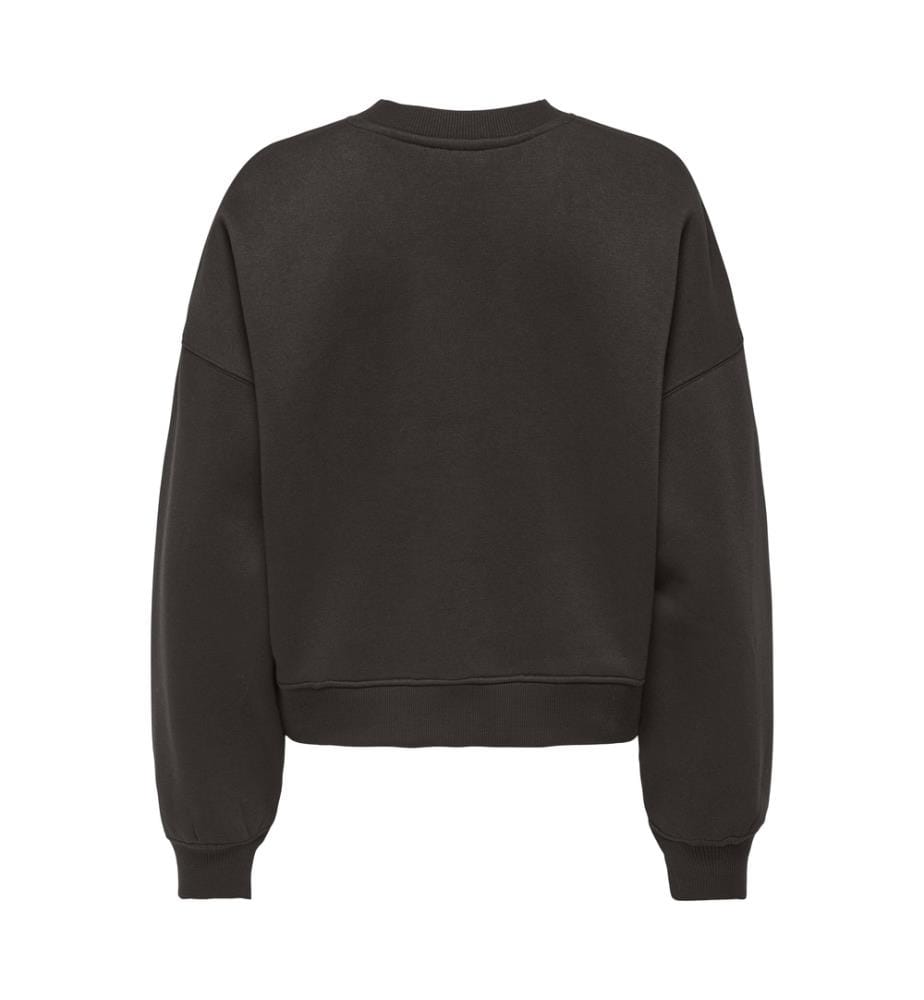 Sweat col rond Best - Chocolat
