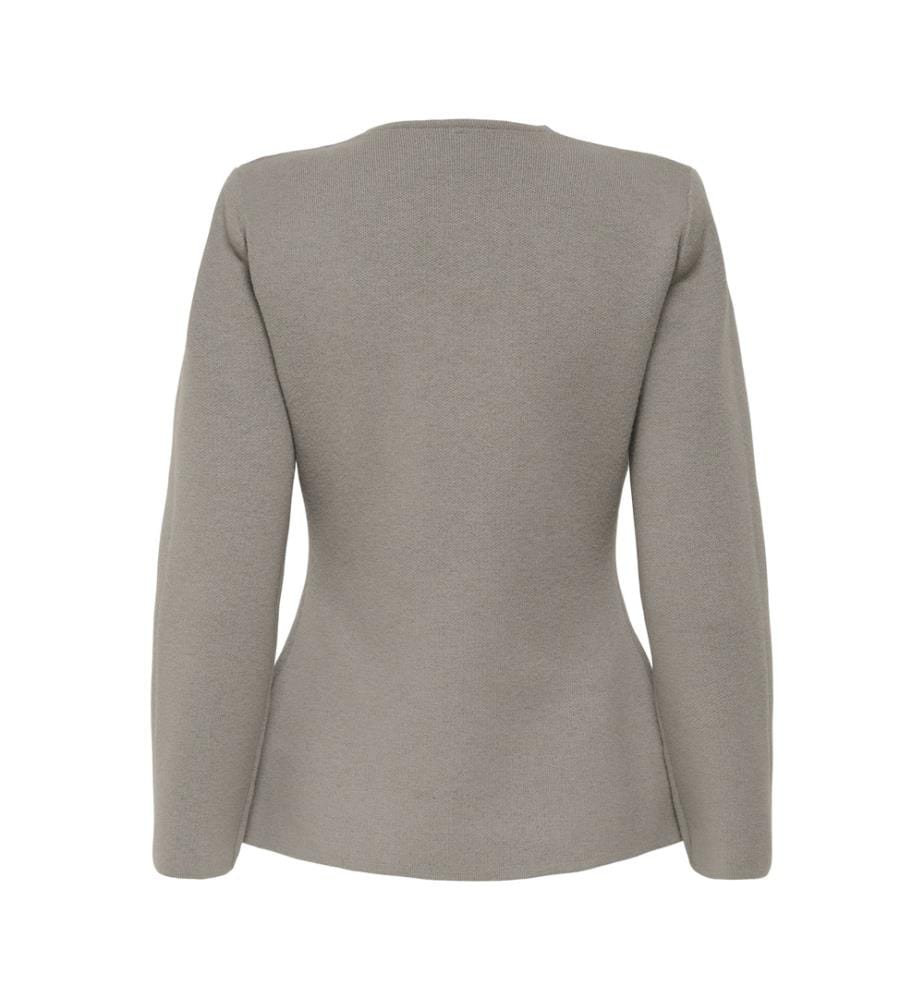 Myera Life one-button cardigan - Moon Rock Melange