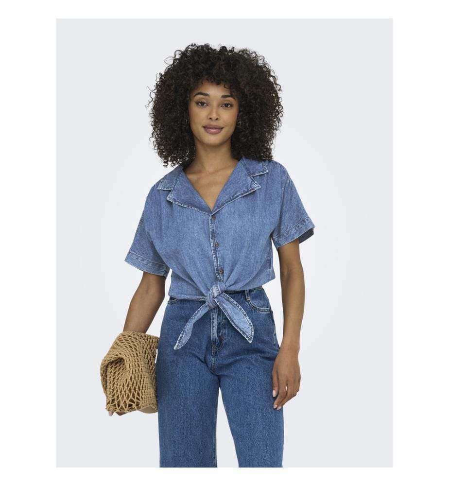 Jeanshemd - Mittelblauer Denim