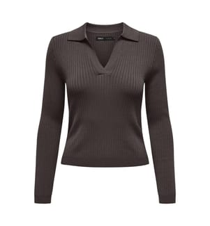Kaya Mesh Polo Shirt - Schokoladentorte