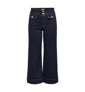 Jeans Wide Fit - CroppedEmilia Butcut - Bleu