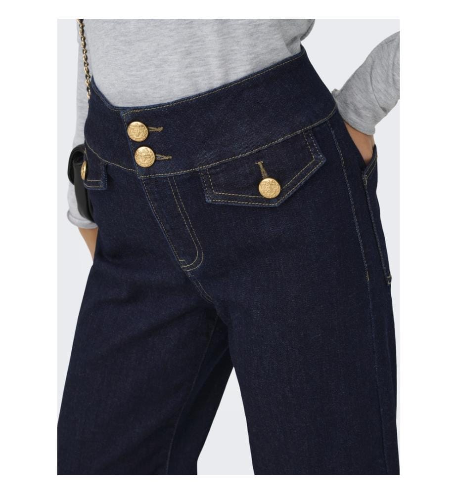 Jeans larghi - CroppedEmilia Butcut - Blu