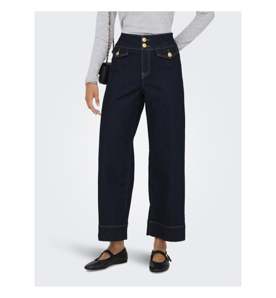 Jeans larghi - CroppedEmilia Butcut - Blu