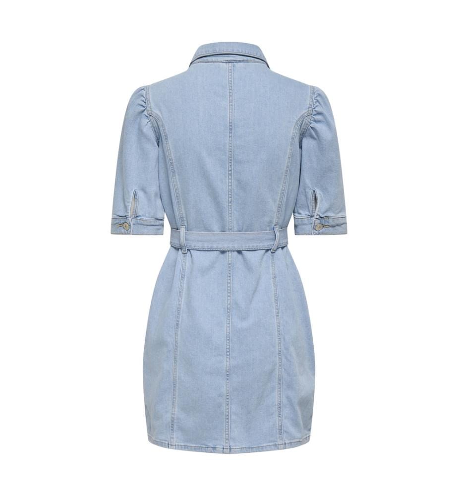 Midikleid - Light Blue Denim