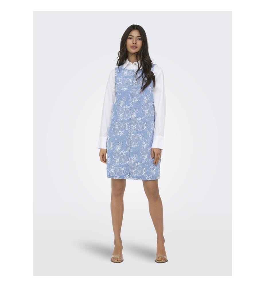 Kurzes Kleid Aude - Blau