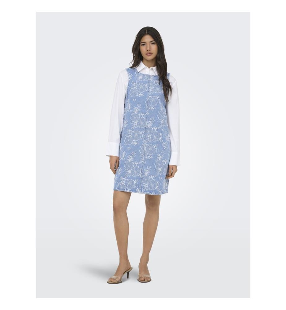Kurzes Kleid Aude - Blau