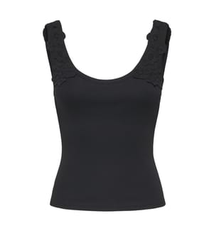 Zanny Tank Top - Glänzendes Weiss