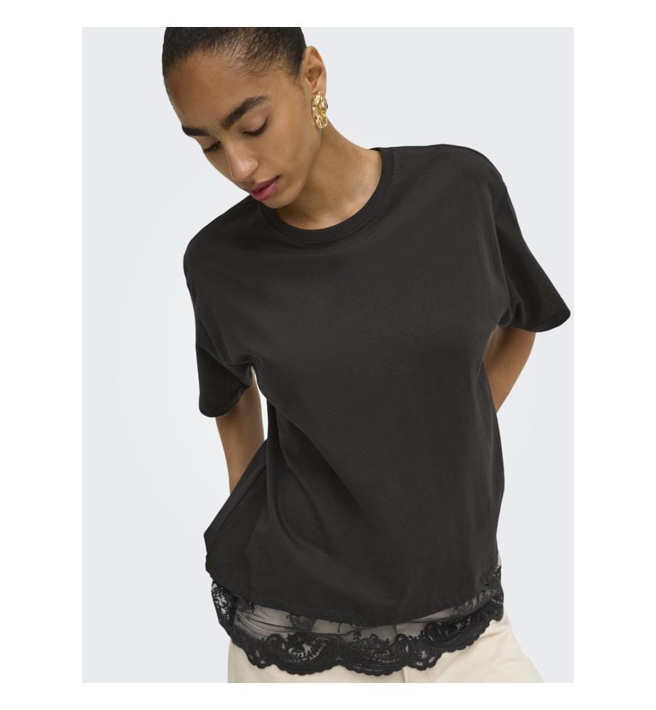 Vivvi-T-Shirt mit Spitze – Schokoladenbraun","detected_source_language":"FR