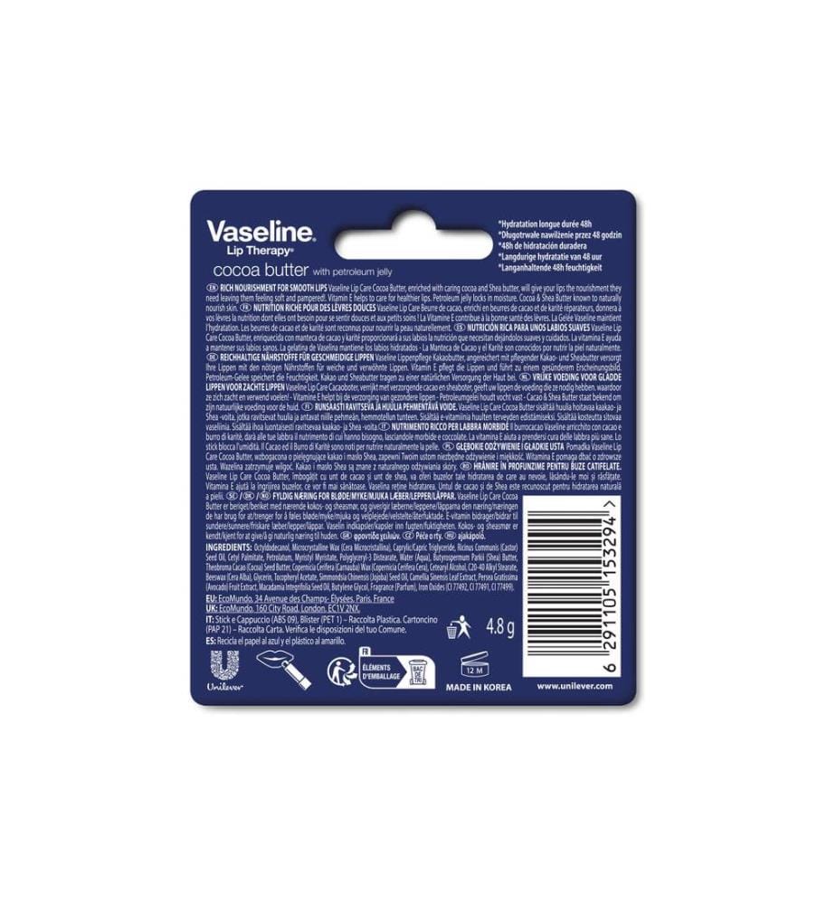 Vaseline Lippenpflege Cocoa Butter 4.8 g