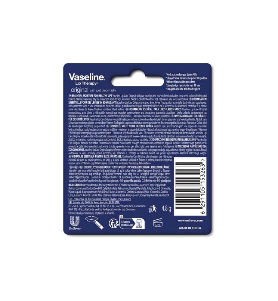 Vaseline Lippenpflege Original 4.8 g