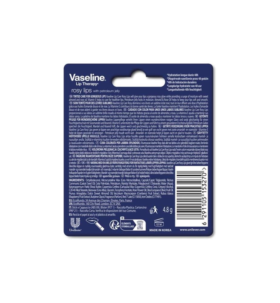 Vaseline Lippenpflege Rosy Lips 4.8 g