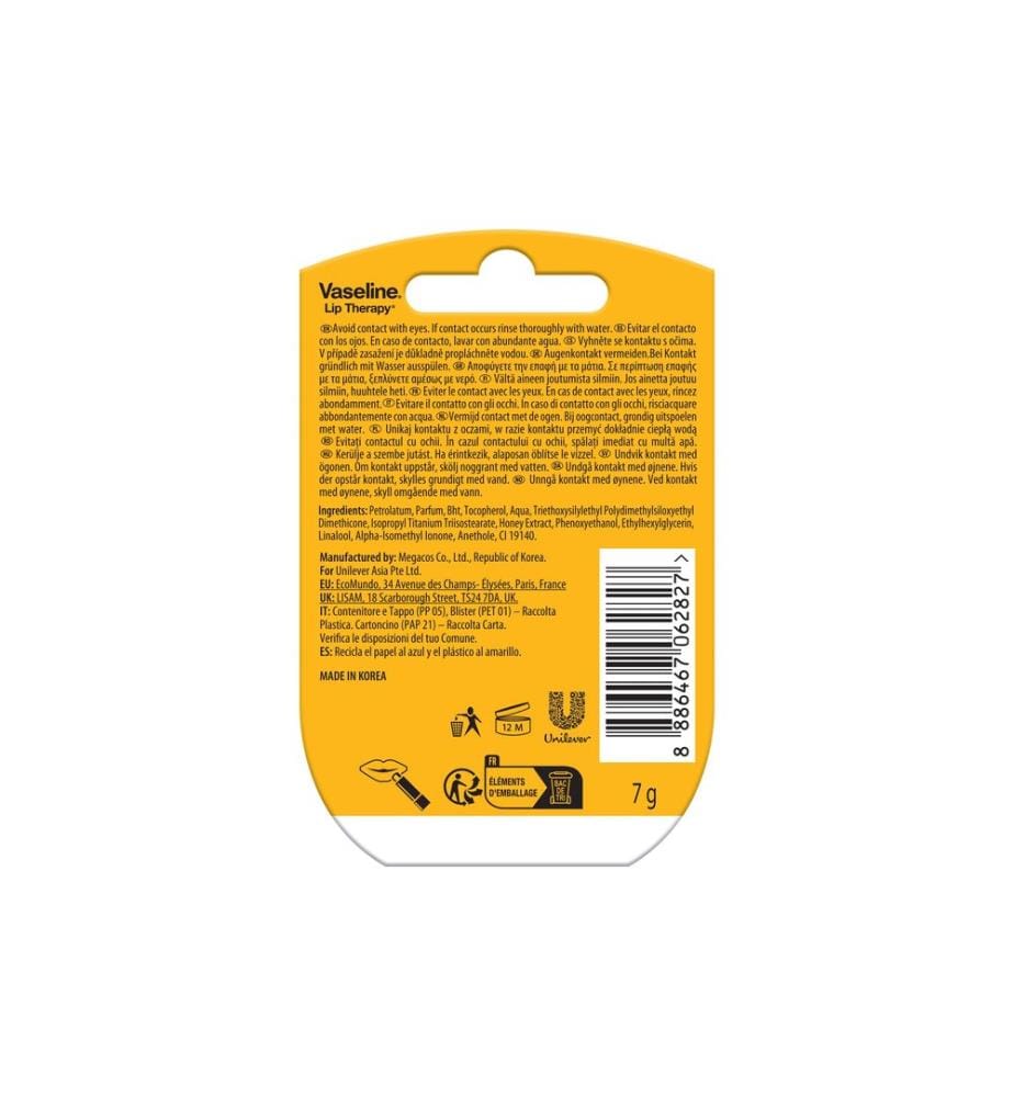 Vaseline Lippenpflege Lip Care Queen Bee Mini 7 g