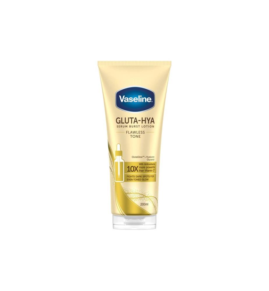 Vaseline Body Lotion Gluta Hya Body Serum Flawless Tone 200 ml