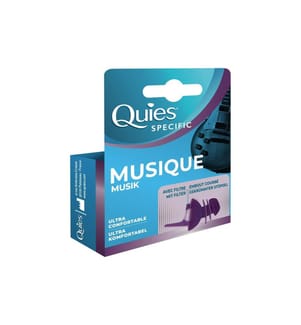 Quies Gehörschutz Specific Musik 2 Stück