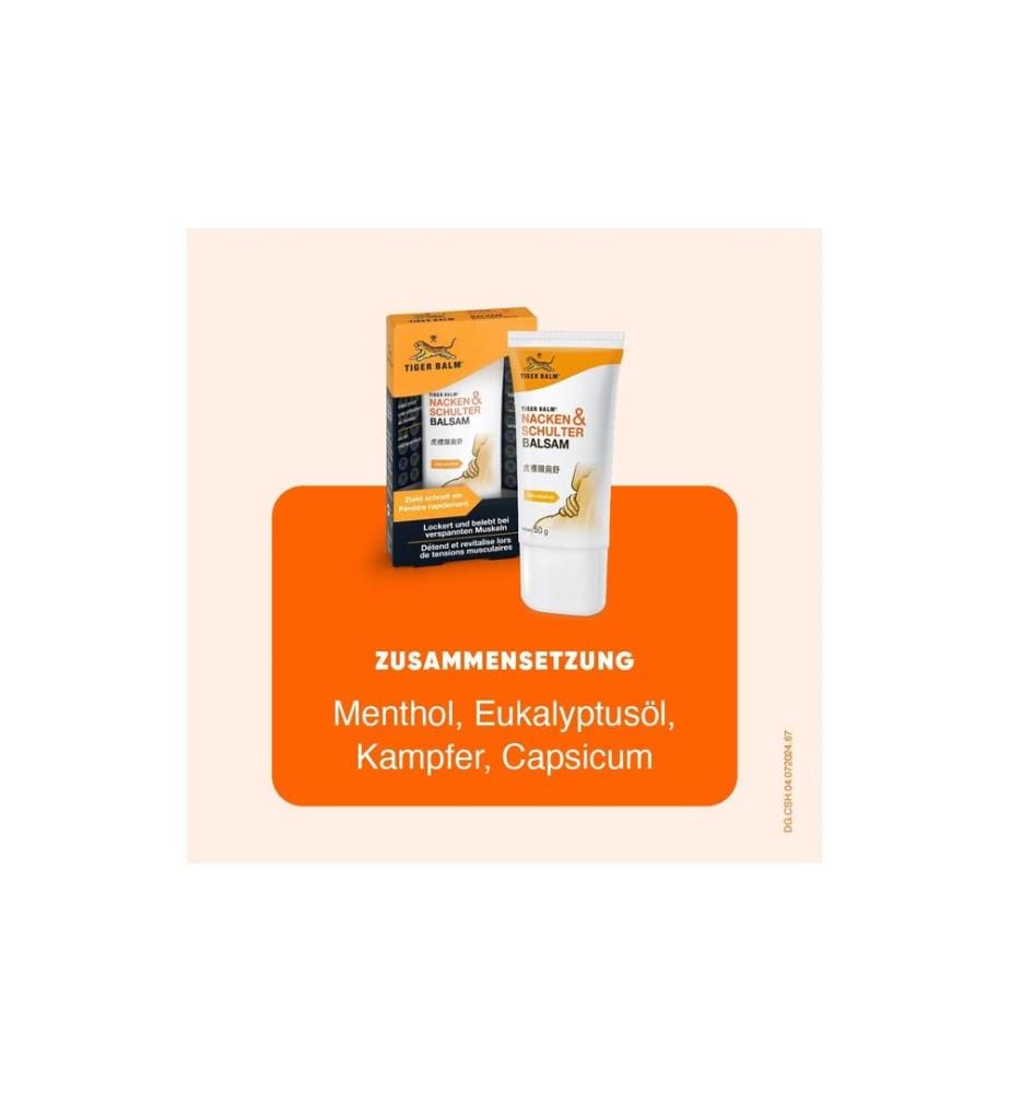 Tiger Balm Nacken und Schulter Balsam 50 g