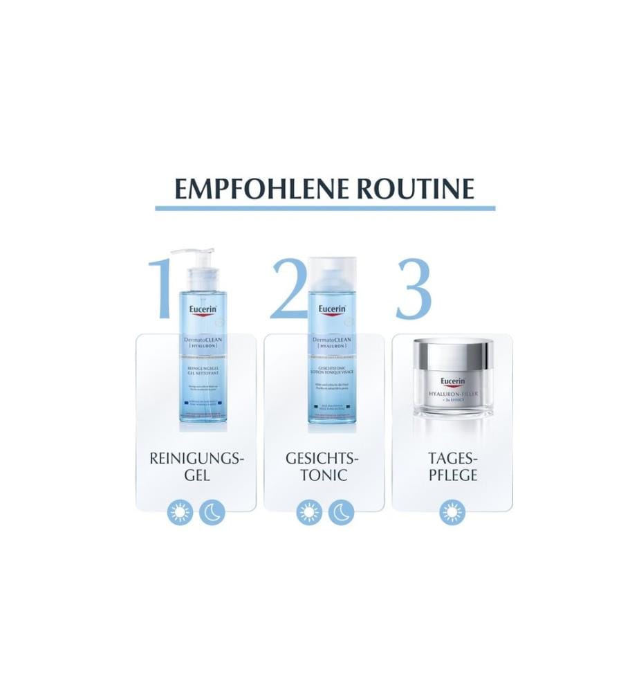 Eucerin DermatoClean Gel nettoyant rafraîchissant 200 ml